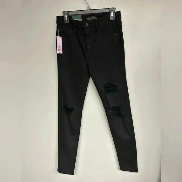 Size 8 long black jeans. New with tags wild fable - Picture 1 of 7